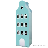 Armoire maison Amsterdam cloche - Bleu ciel